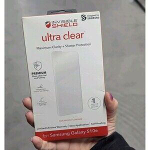 ZAGG InvisibleShield Ultra Clear Screen Protector for Samsung Galaxy‎ S10e